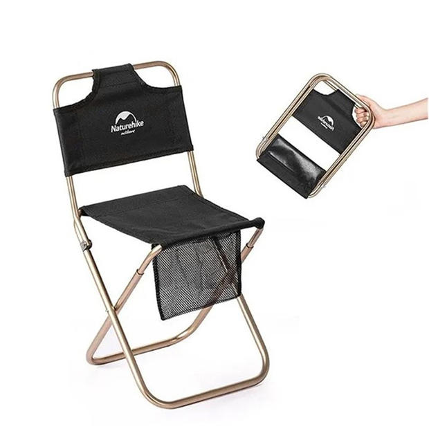 Black - Naturehike - Ultralight Oversized Camping Chair