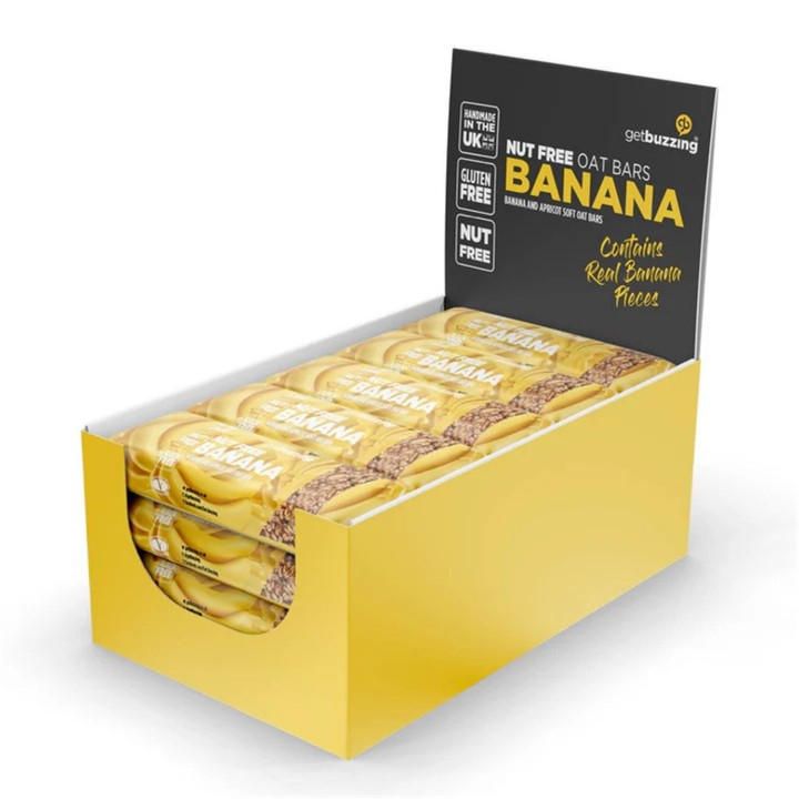 Get Buzzing Flapjack (20 X 62G) Box Of Size 20 Yellow