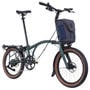 Forest Green - Brompton - G Line Handlebar Control Electric Folding Bike