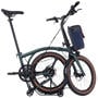 Forest Green - Brompton - G Line Handlebar Control Electric Folding Bike